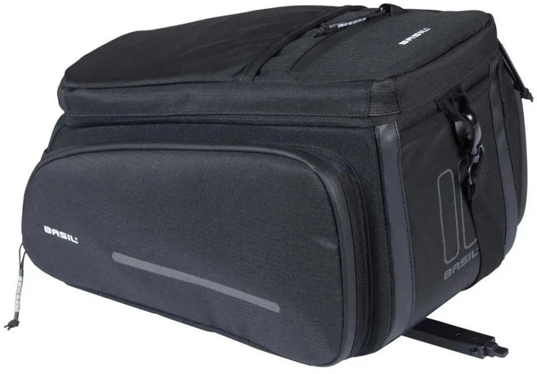 Basil Move Bagagedragertas MIK 26L - Zwart