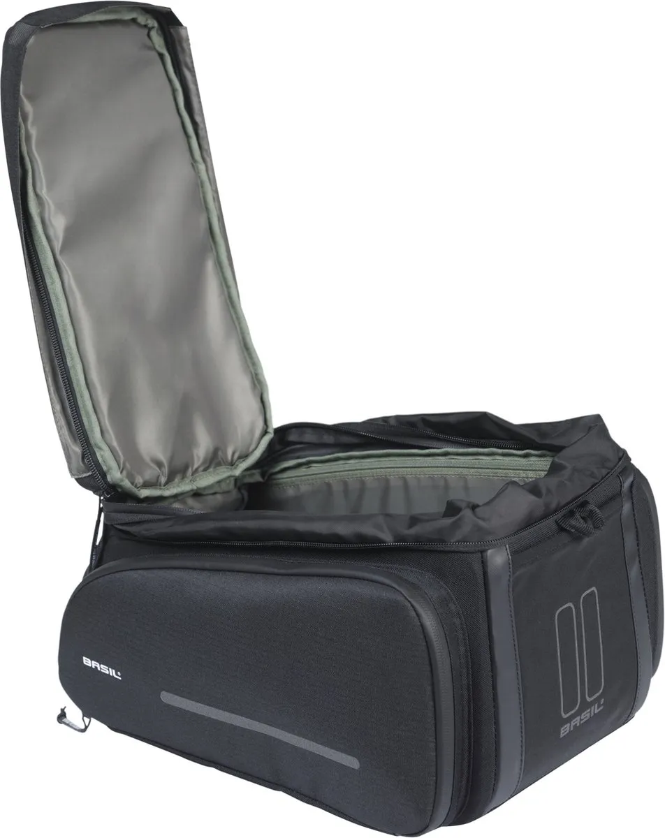 Basil Move Bagagedragertas MIK 26L - Zwart