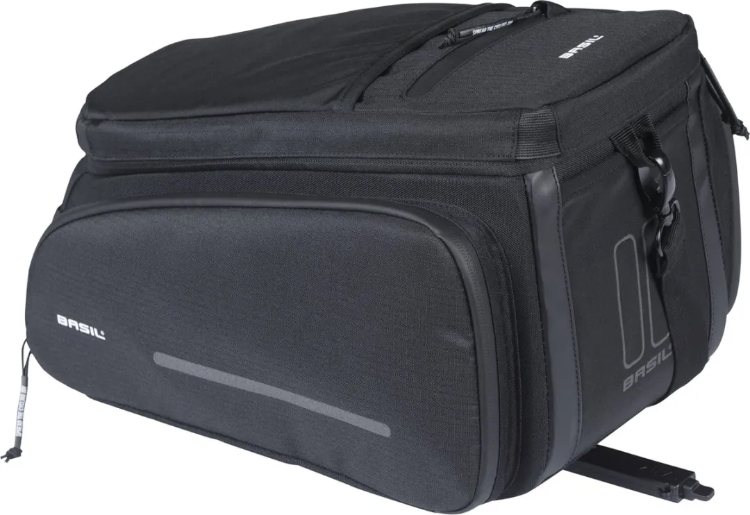 Basil Move Bagagedragertas MIK 26L - Zwart
