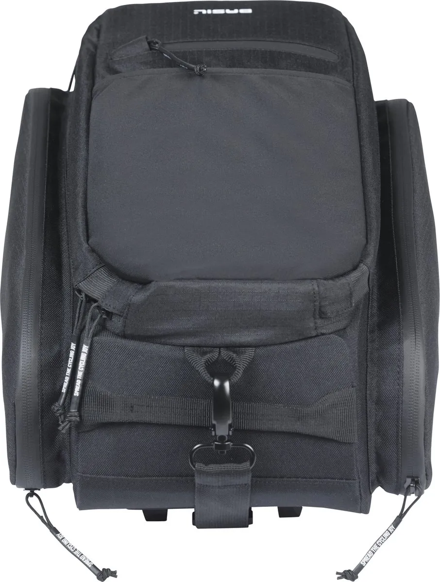 Basil Move Bagagedragertas MIK 26L - Zwart