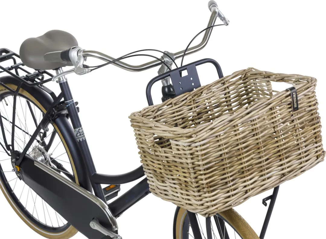 Basil Dax L Fietsmand - 35L - Grijs