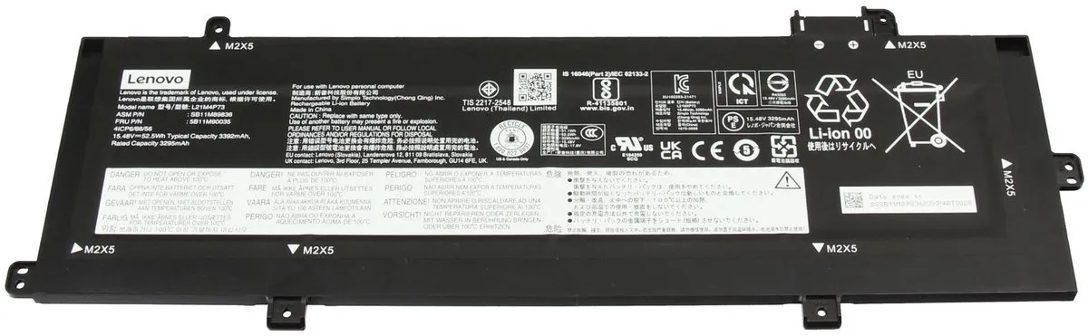 Lenovo 5B10W51869 Laptopbatterij - 52,5Wh