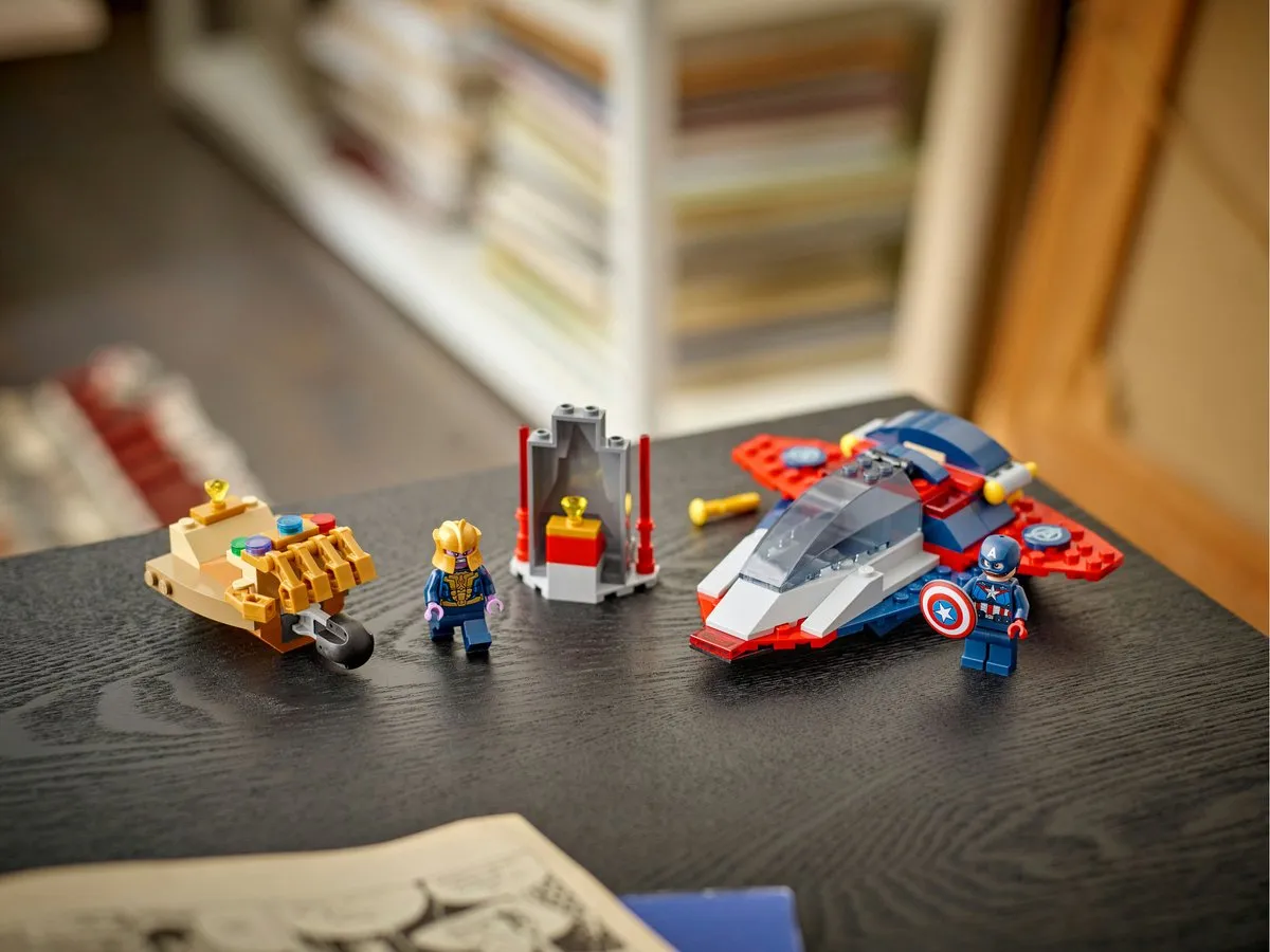 LEGO Marvel Captain America vs. Thanos 76319 - 107 Stukken