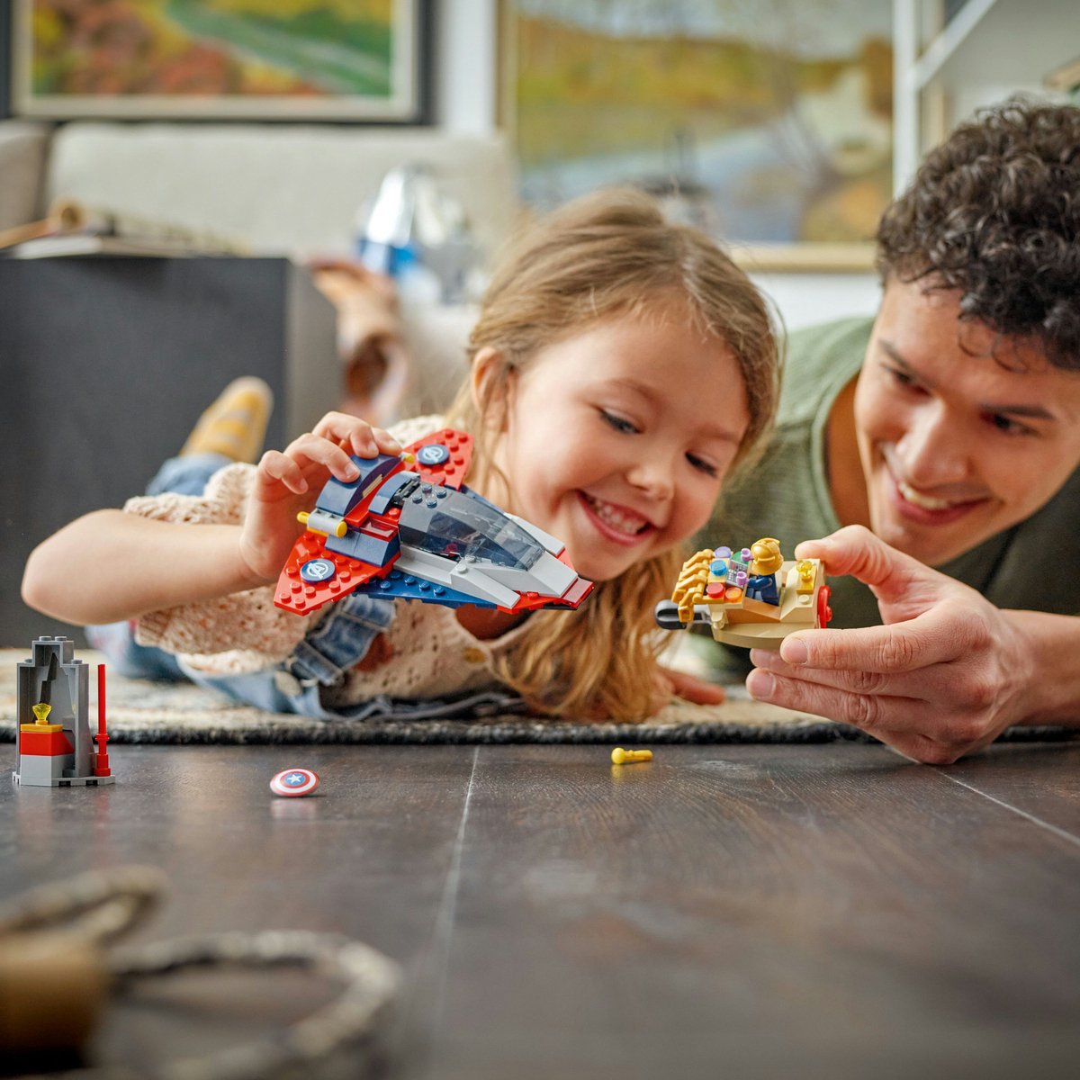 LEGO® Marvel Captain America vs. Thanos - 76319