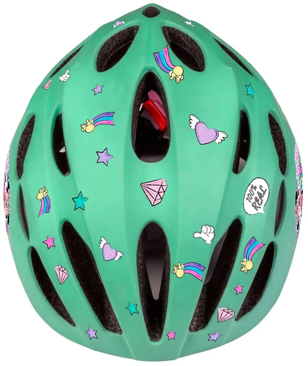 Disney Minnie Mouse Fietshelm - Mint Groen 52-56 cm - afbeelding 6 van 6