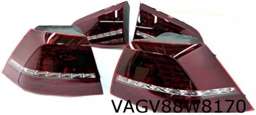 Volkswagen Golf VII Achterlichtset