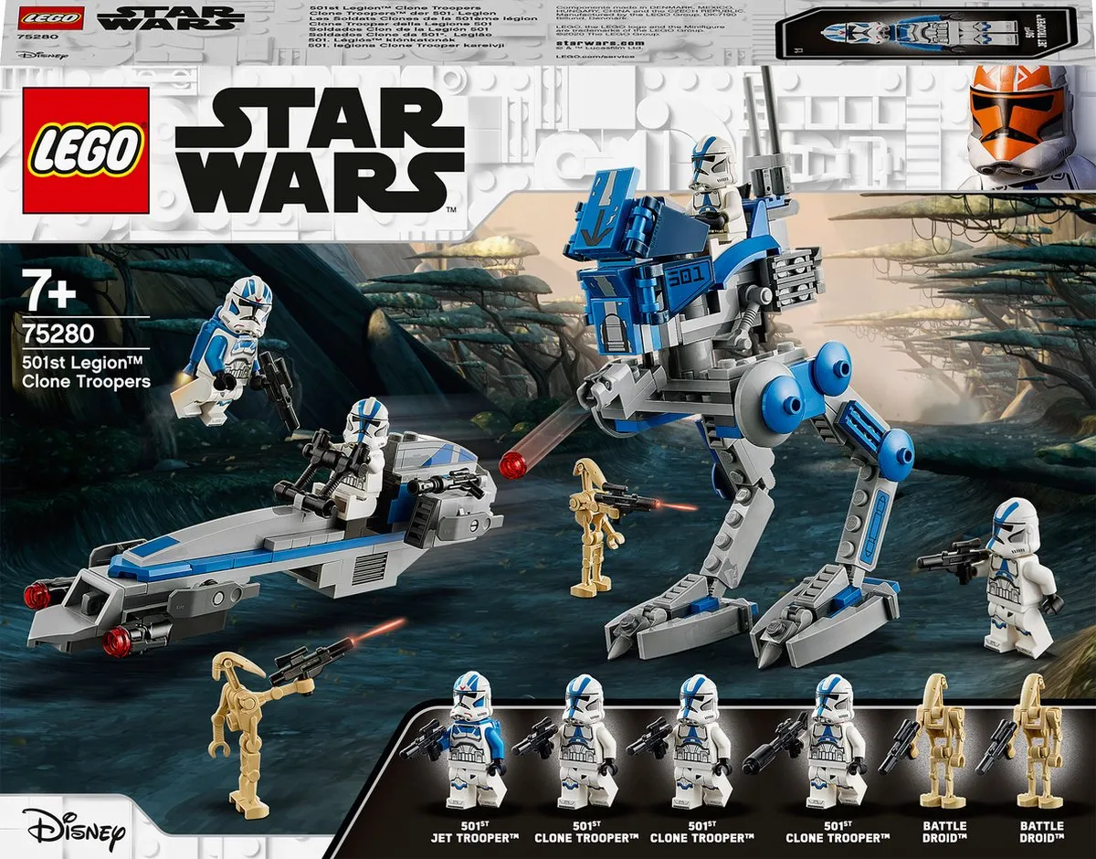 LEGO Star Wars 501st Legion Clone Troopers 75280