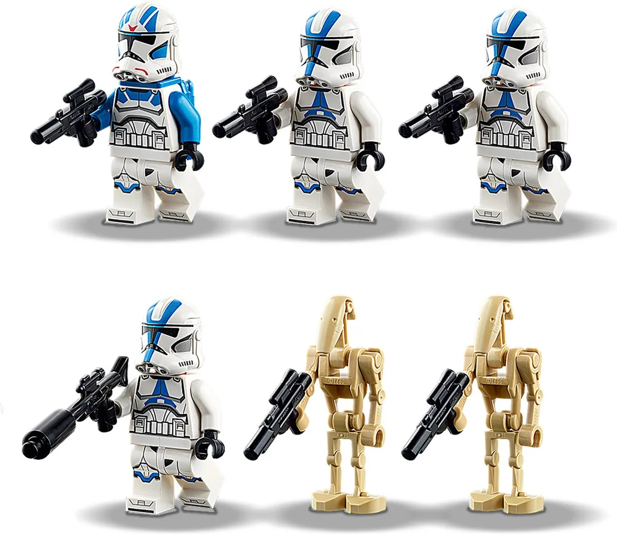 LEGO Star Wars 501st Legion Clone Troopers 75280 - 285 Stukken