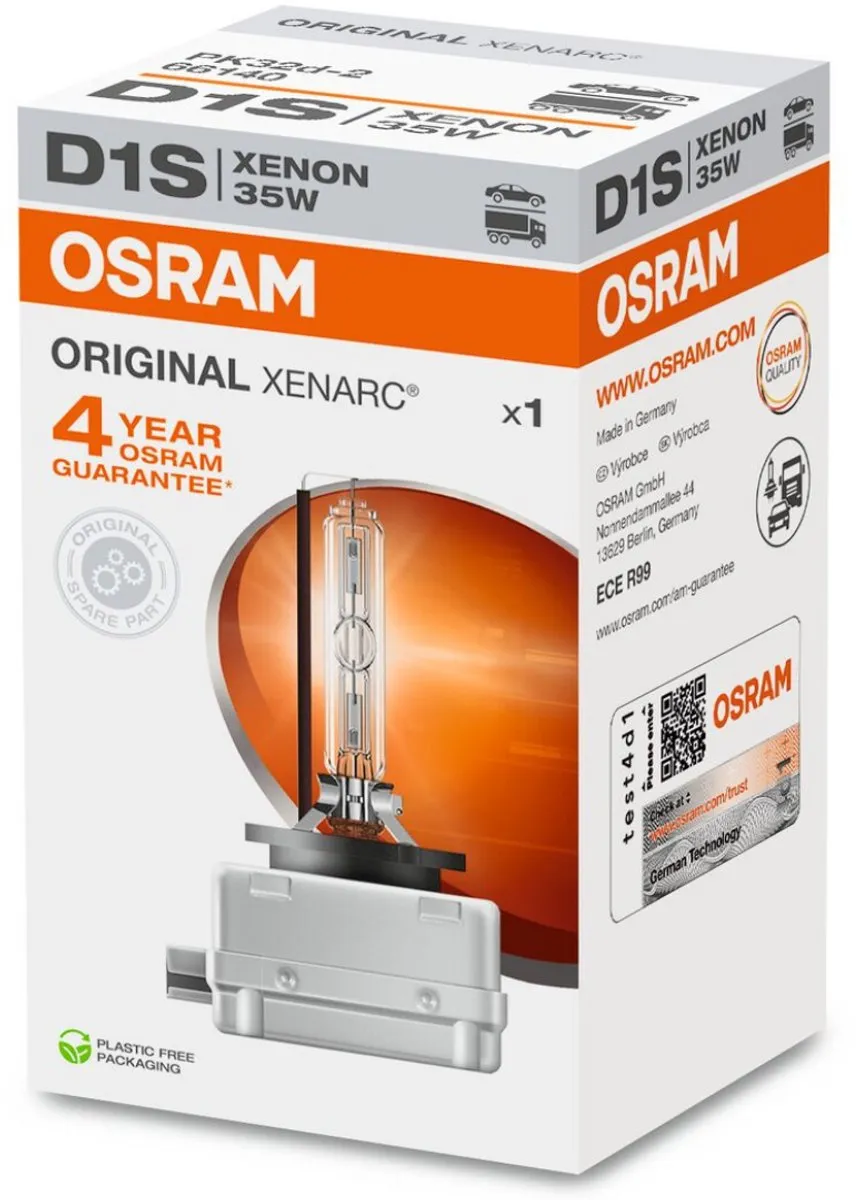Osram Xenarc Original D1S Xenonlamp 35W 12V