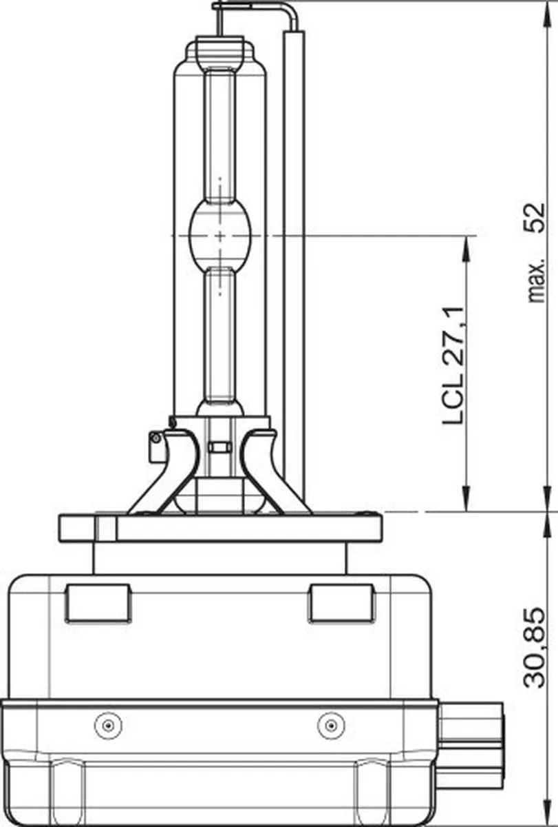 Osram Xenarc Original D1S Xenonlamp 35W 12V