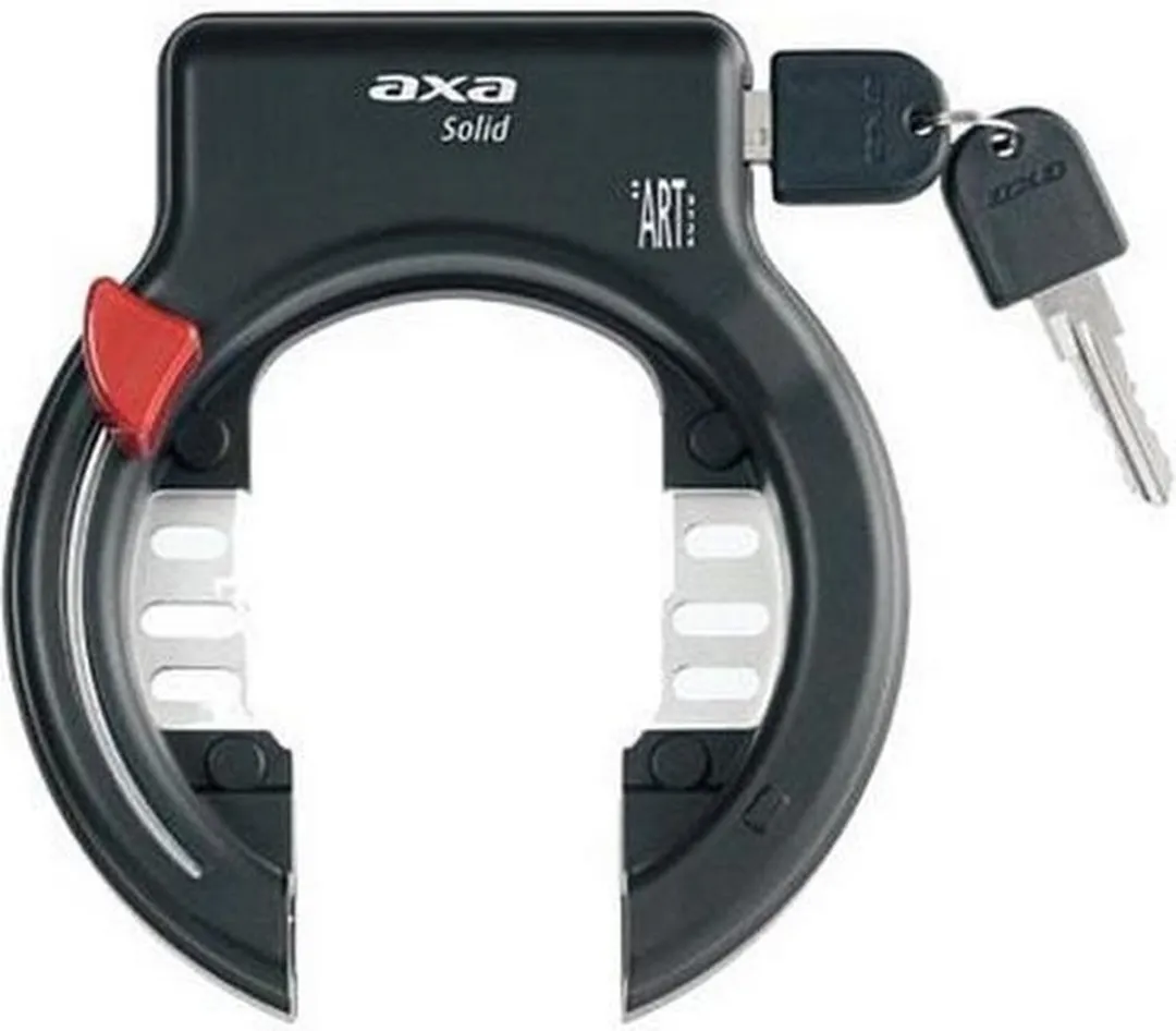 AXA Solid Ringslot ART2 Goedgekeurd - Zwart