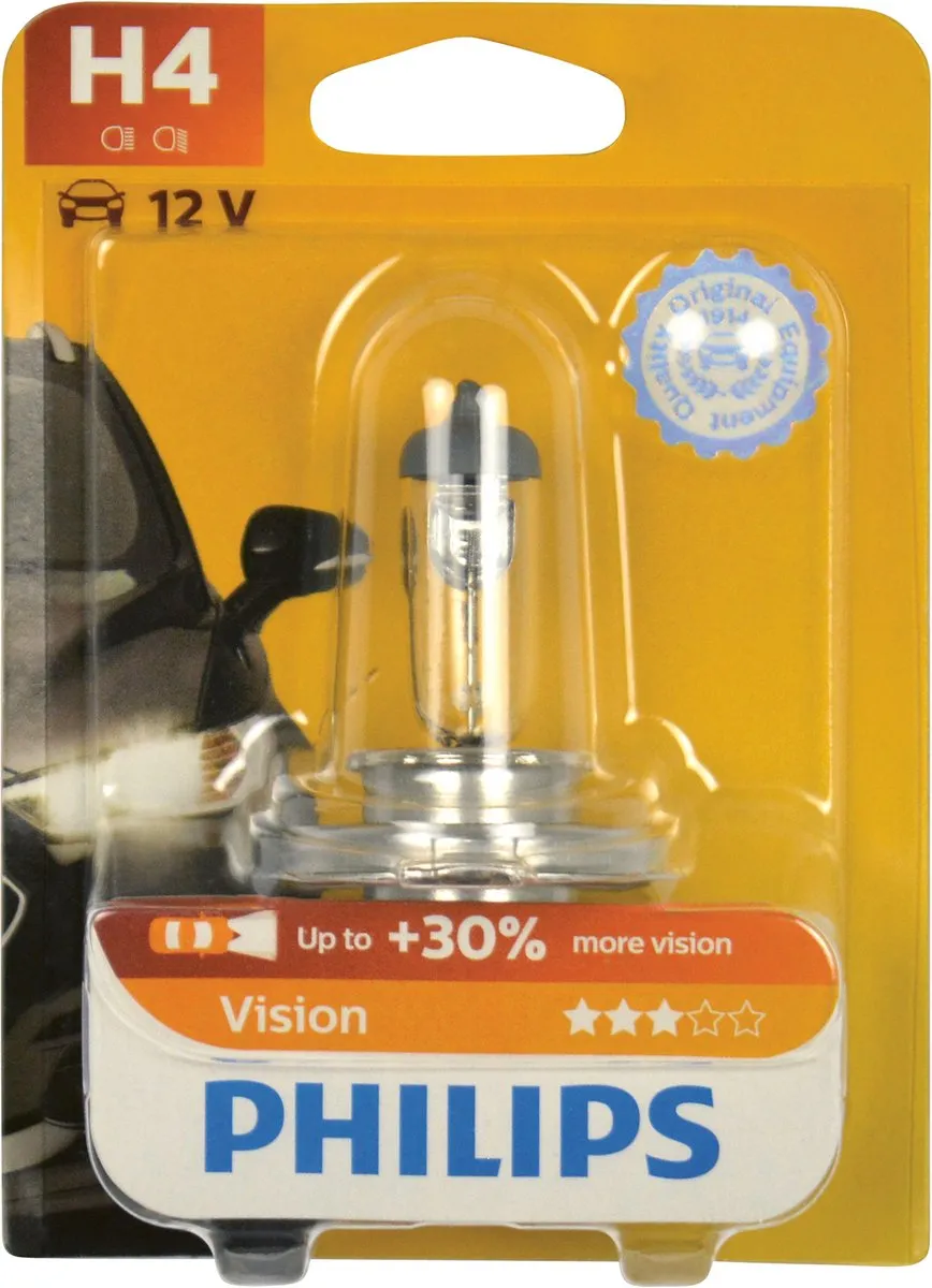 Philips H4 Autolamp 60/55W Wit