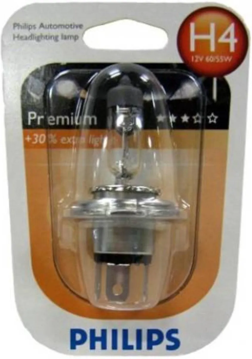 Philips H4 Autolamp 60/55W Wit