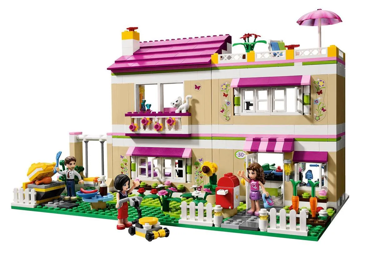 LEGO Friends Olivia's Huis 3315 - 695 Stukken - 3 Minifiguren