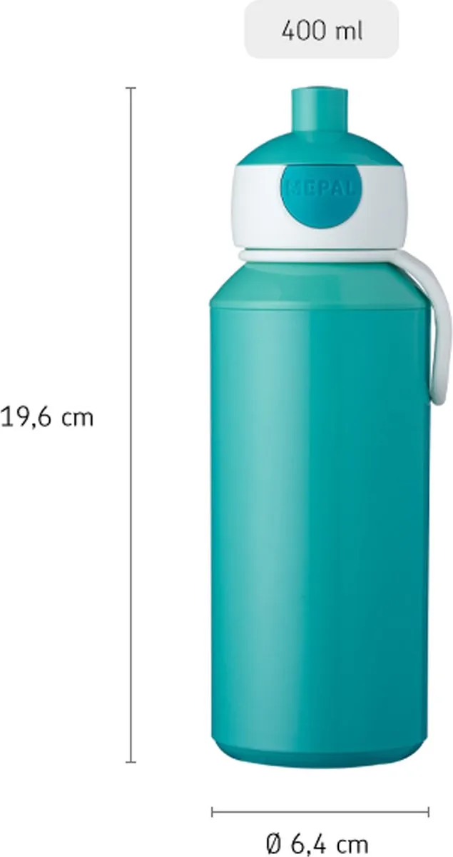 Mepal Campus 107410065381 Pop-up Drinkfles 400ml - Dino