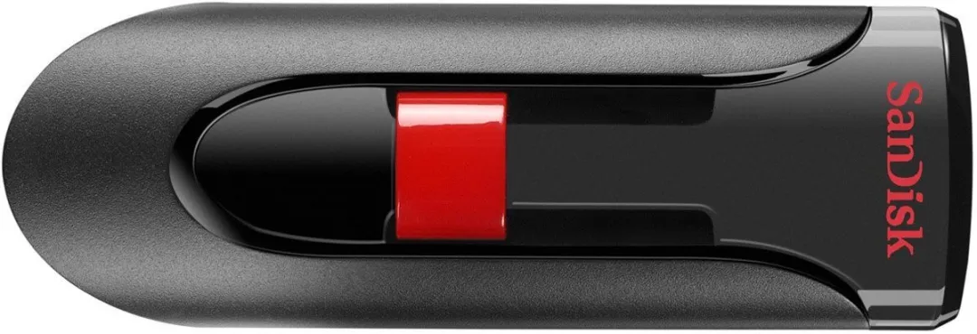 SanDisk Cruzer Glide 32GB USB-stick - Zwart/Rood