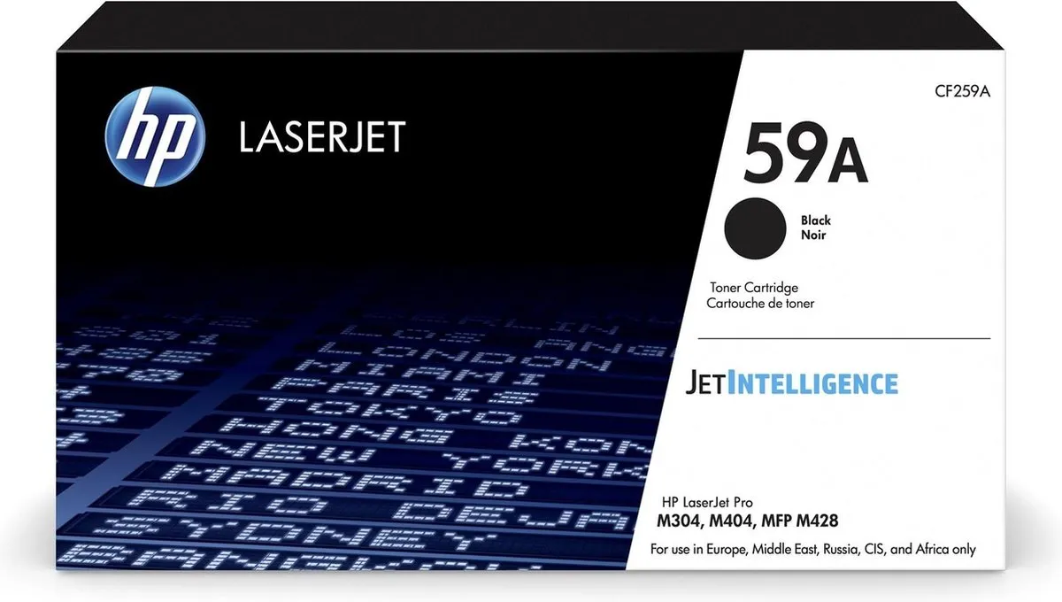 HP 59A CF259A Tonercartridge - Zwart - 1000 Pagina's