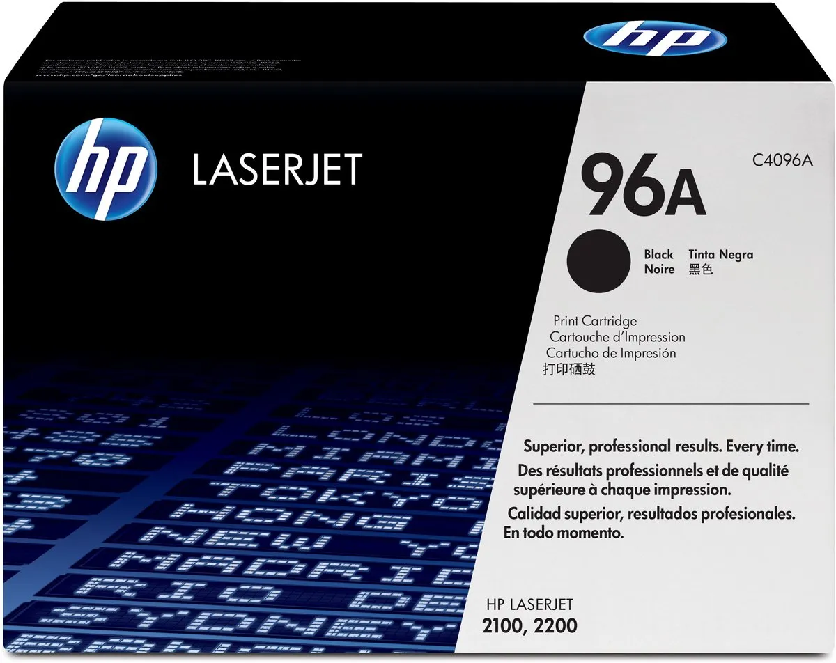 HP 96A Tonercartridge Zwart - 5000 pagina's
