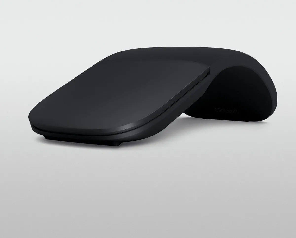 Microsoft Surface Arc Mouse 2885673 - Muis - Draadloos Bluetooth 4.1 - Zwart