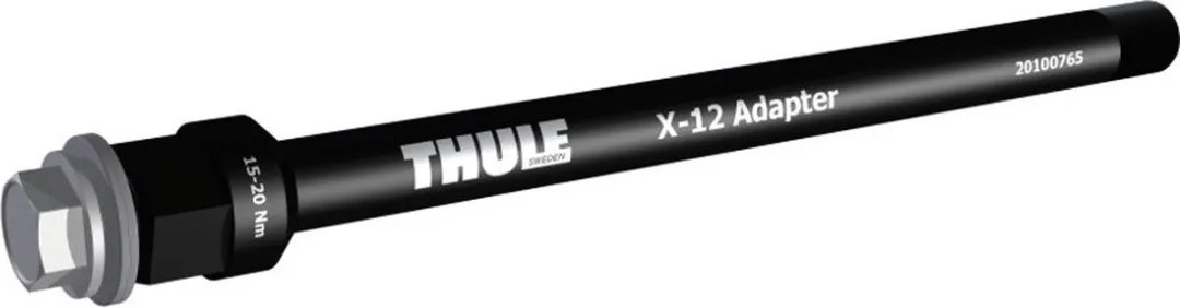 Thule Syntace Thru Axle 160mm M12x1.0 - Grijs