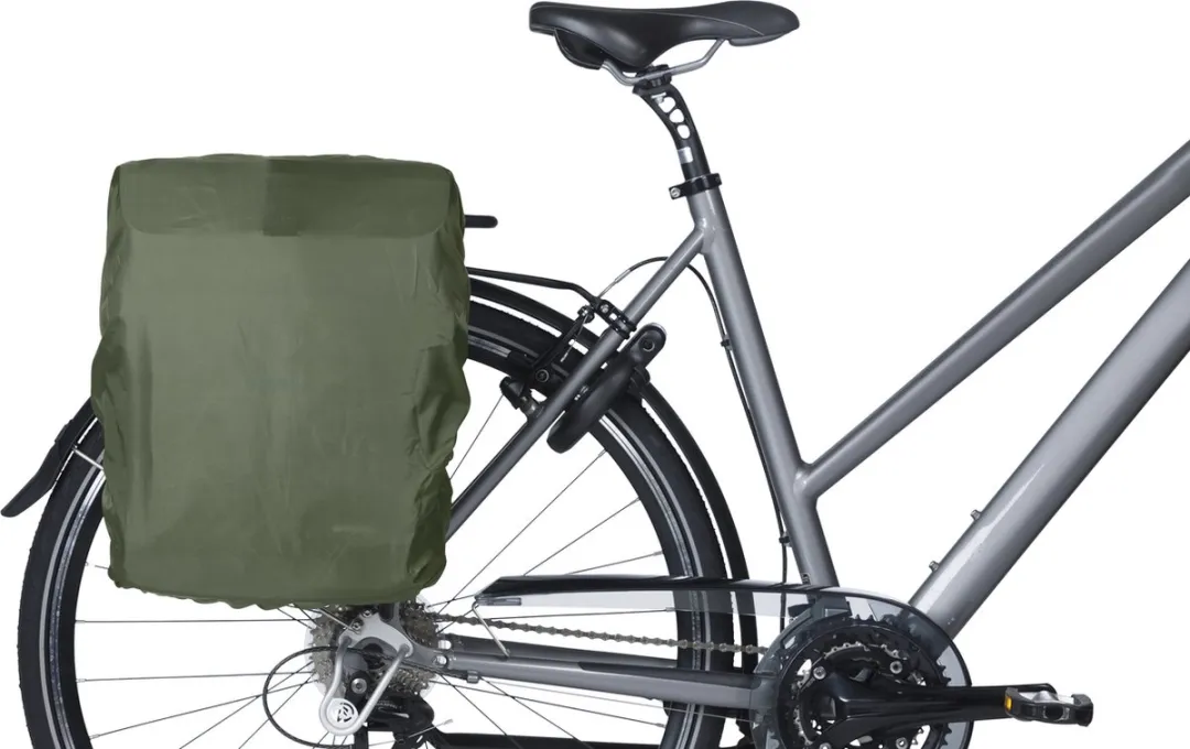 Basil Move MIK Studs Fietsschoudertas 15L - Bruin - afbeelding 6 van 6