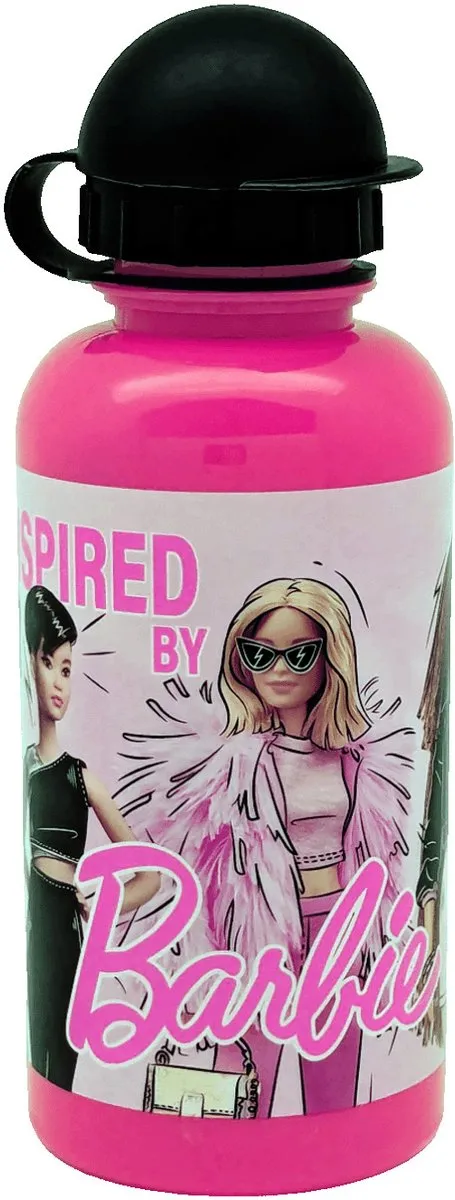 Barbie Drinkfles 500ml - 2760442 - Roze - afbeelding 6 van 6