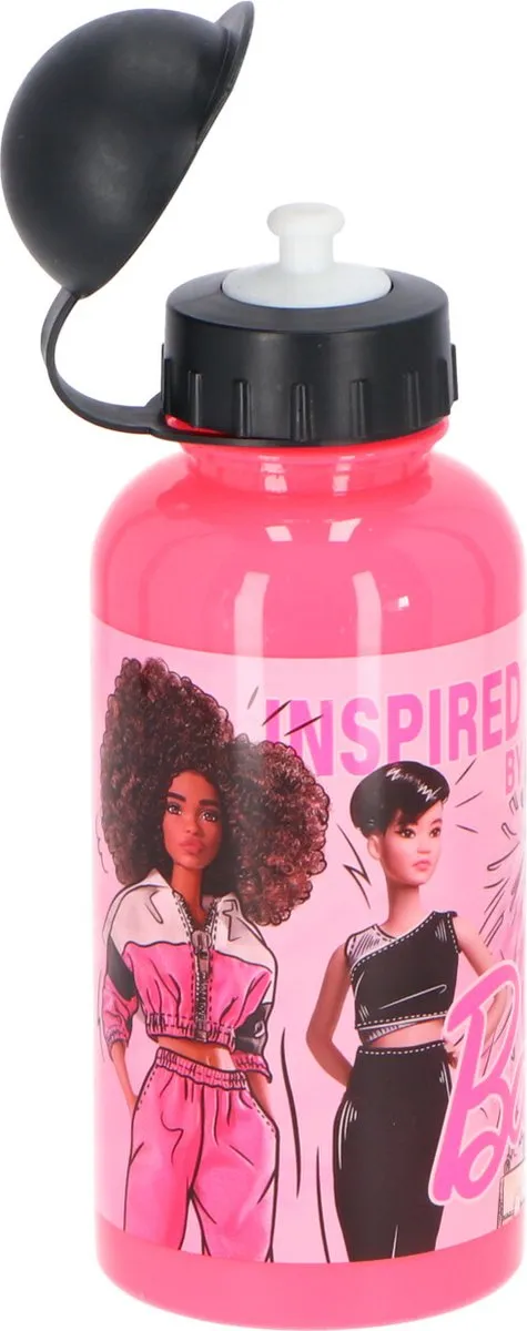 Barbie Drinkfles 500ml - 2760442 - Roze