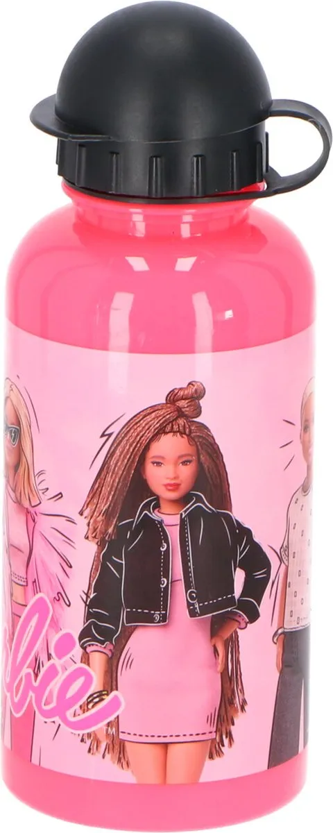 Barbie Drinkfles 500ml - 2760442 - Roze