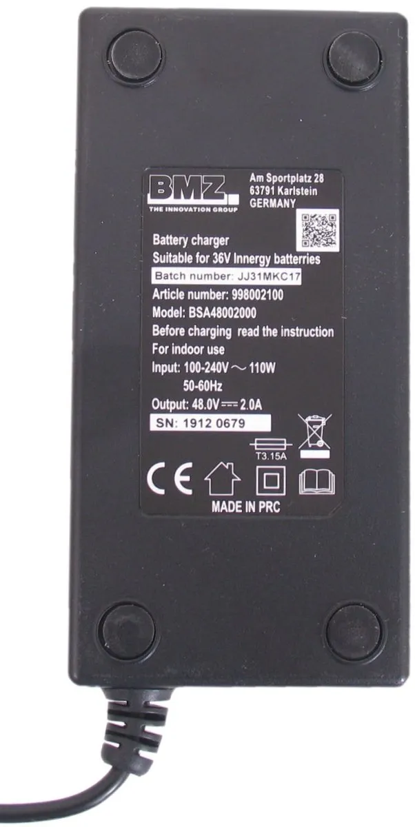 Gazelle Innergy Acculader - 998002100 - Zilver - afbeelding 6 van 6
