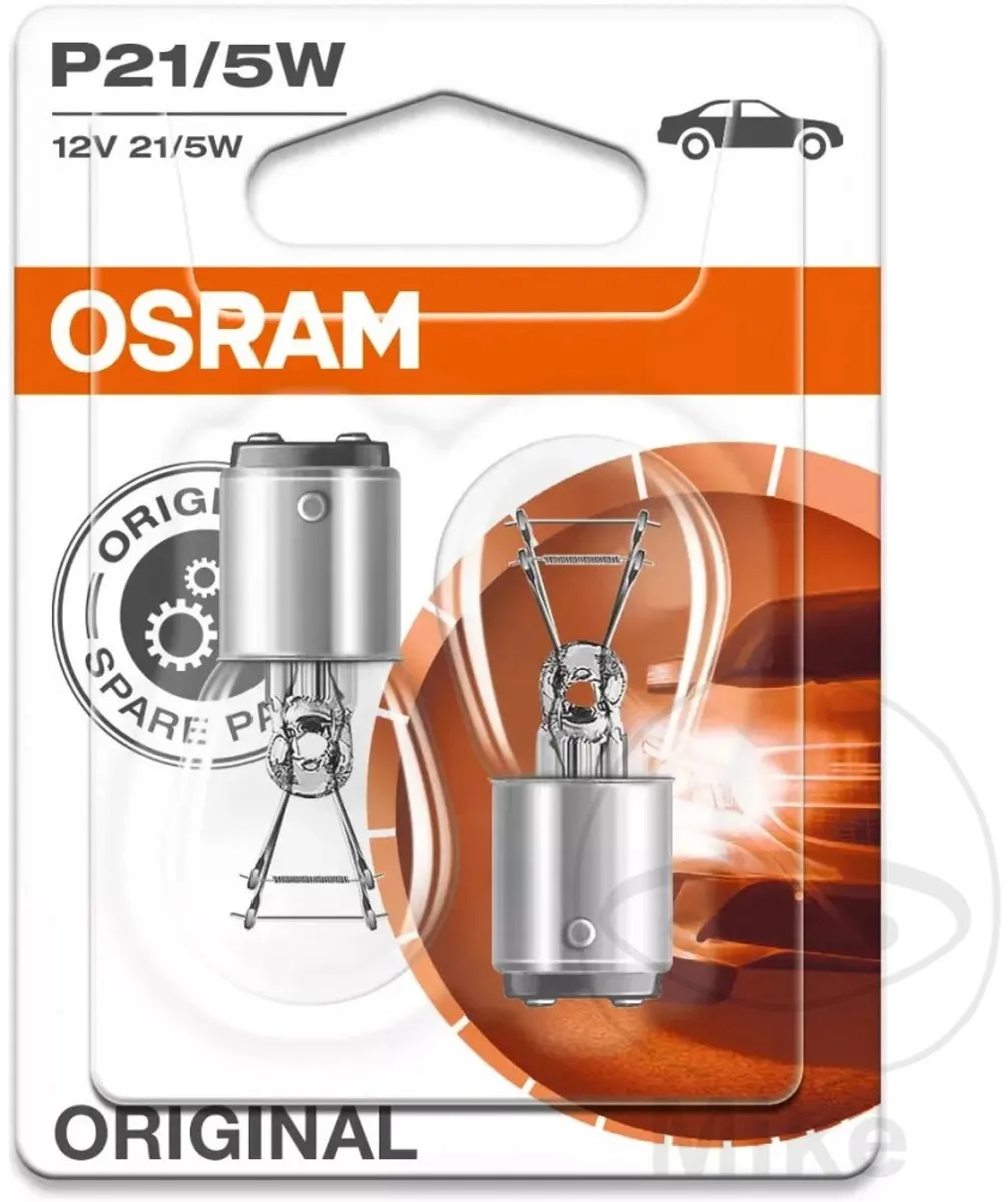 Osram Original P21/5W BAY15d Set - 2 Stuks