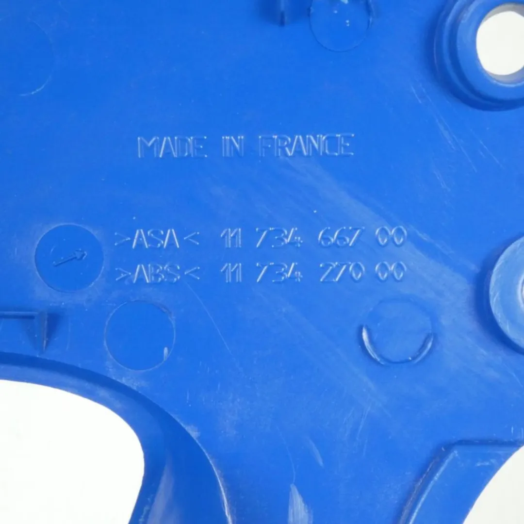Peugeot 50 Xrace Écope Gauche - Blauw