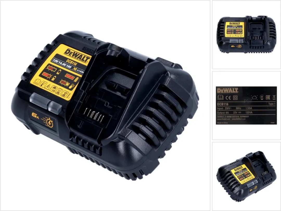 DeWalt DCB116 Acculader - 10.8V/18V Li-ion