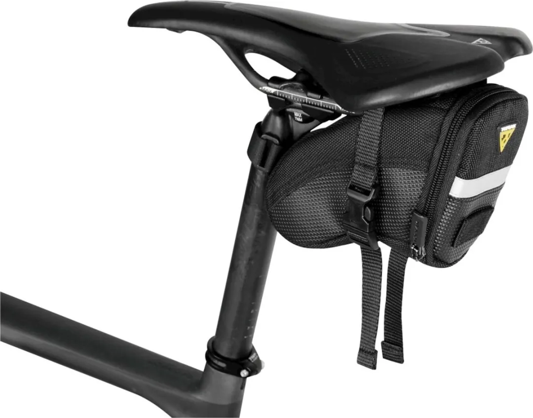 Topeak Aero Wedge Packs Small Zadeltas - 0.65L - Zwart