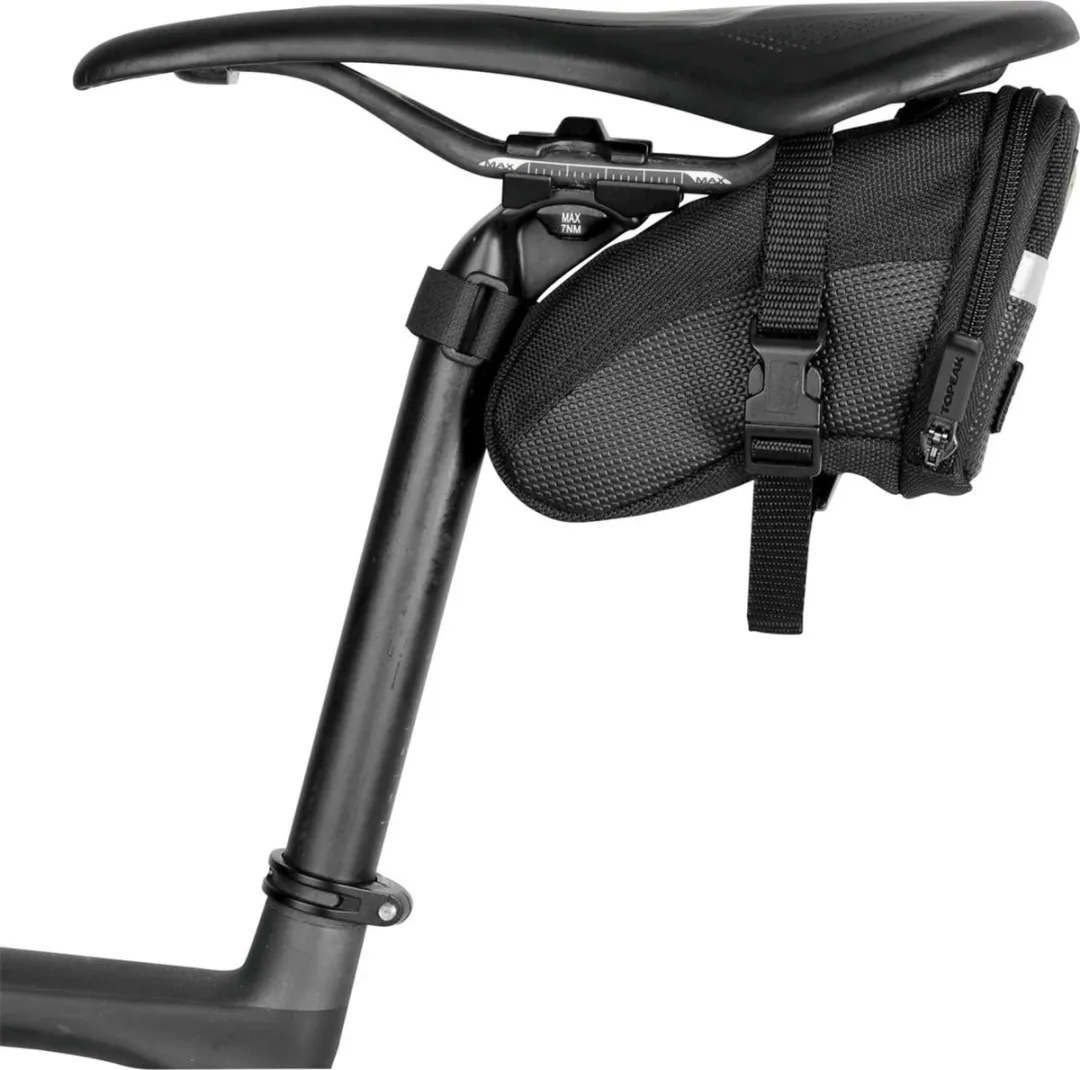 Topeak Aero Wedge Packs Small Zadeltas - 0.65L - Zwart - afbeelding 6 van 6