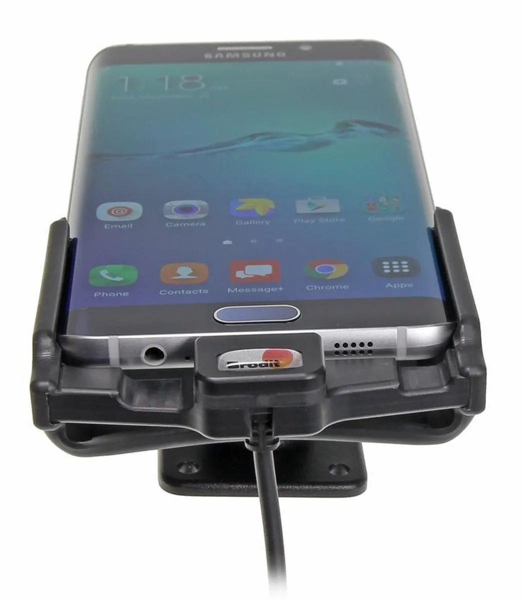 Brodit Actieve Houder Samsung Galaxy S6 Edge 521773 - Zwart