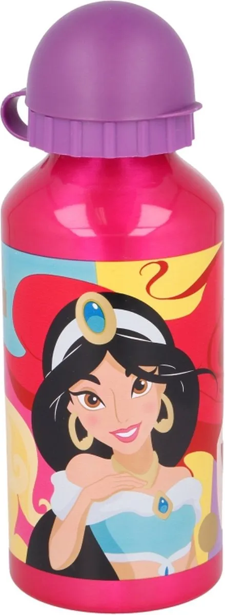 Princess Disney Fles Bright & Bold 400ml - Siliconen/Aluminium