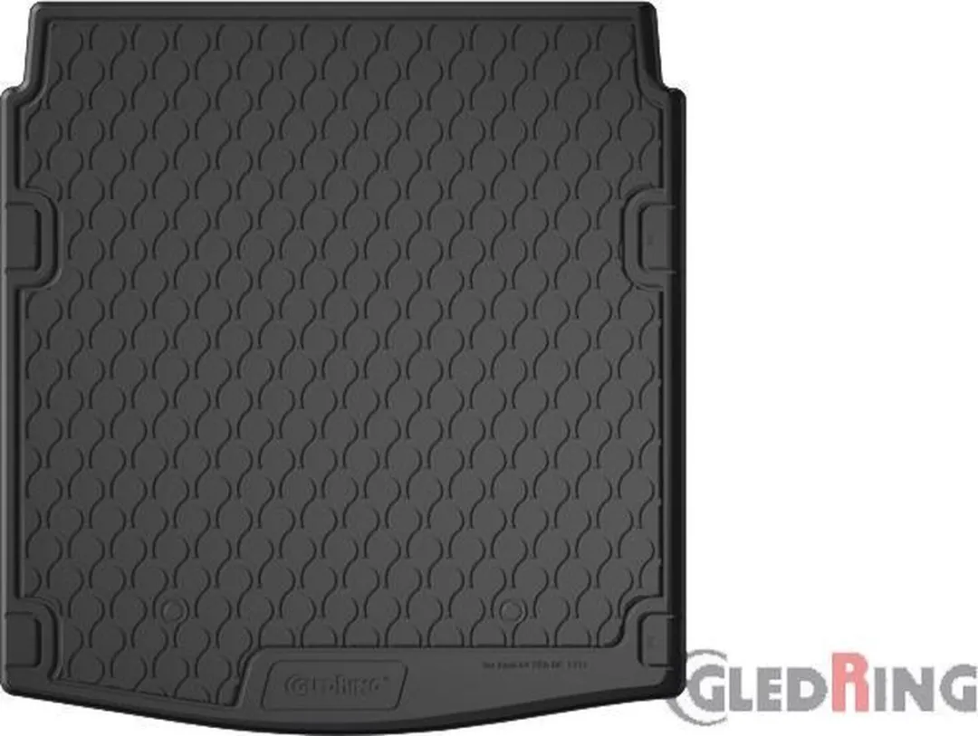 Audi A4 B8 Kofferbakmat Rubber - Zwart - afbeelding 2 van 4