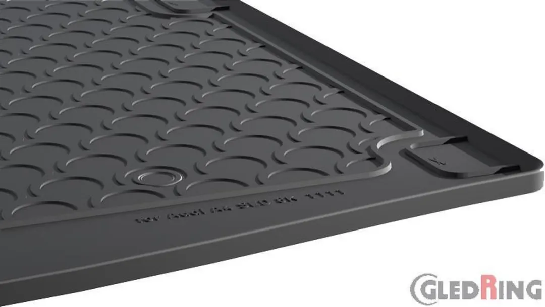 Audi A4 B8 Kofferbakmat Rubber - Zwart - afbeelding 4 van 4
