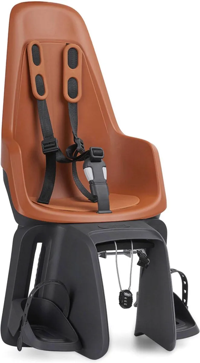 Bobike One Maxi Fietsstoeltje Achter - Choc brown