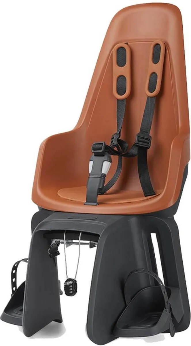 Bobike One Maxi Fietsstoeltje Achter - Choc brown