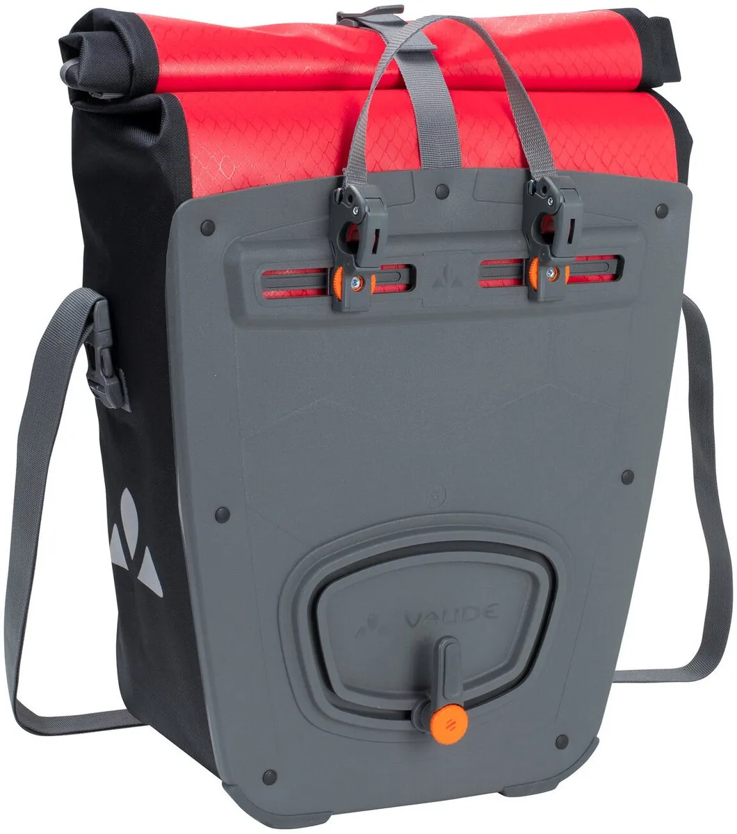 Vaude Aqua Back Print Single Fietstas 24L - Rood/Zwart