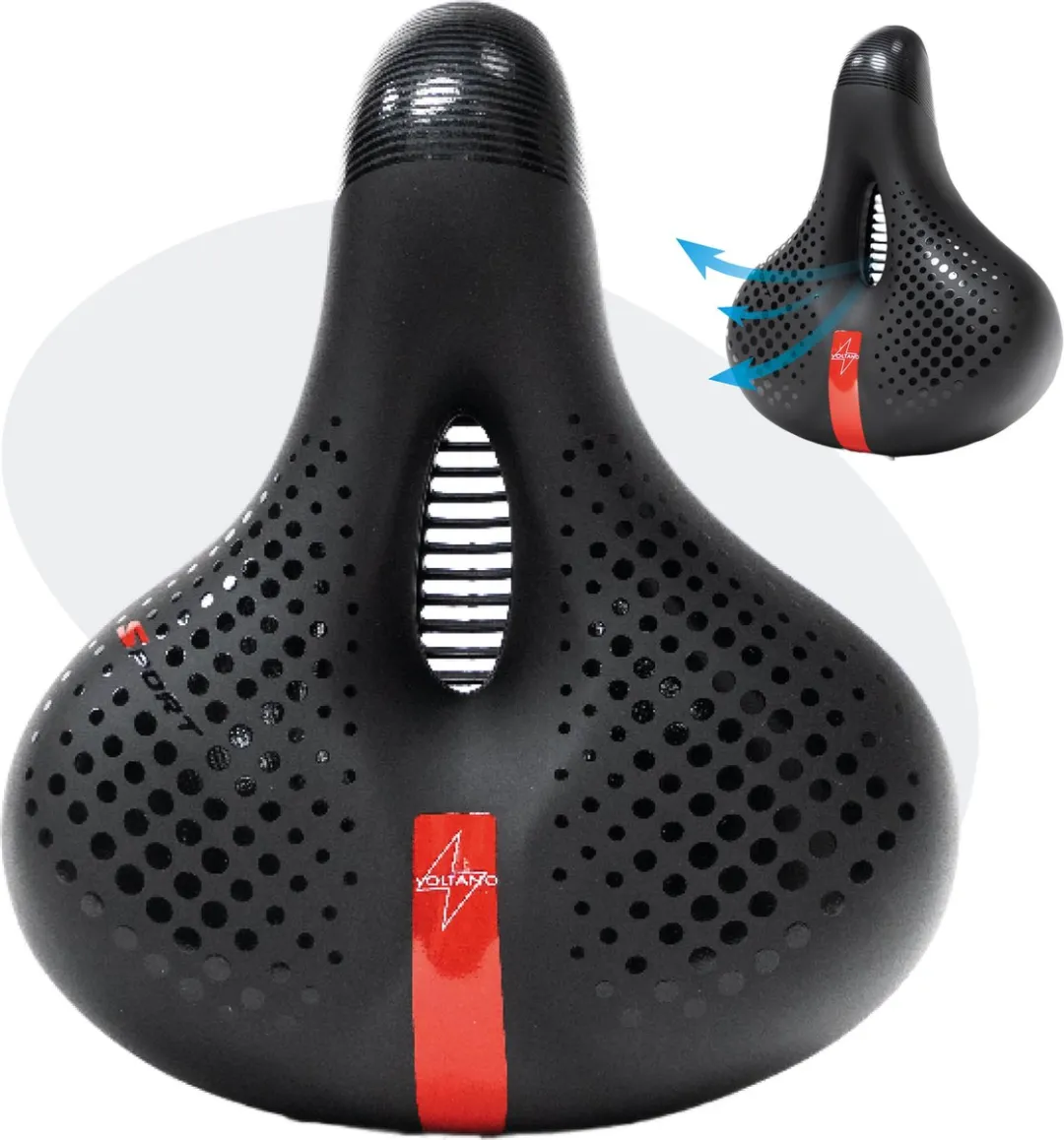 Voltano Pro Gel Fietszadel