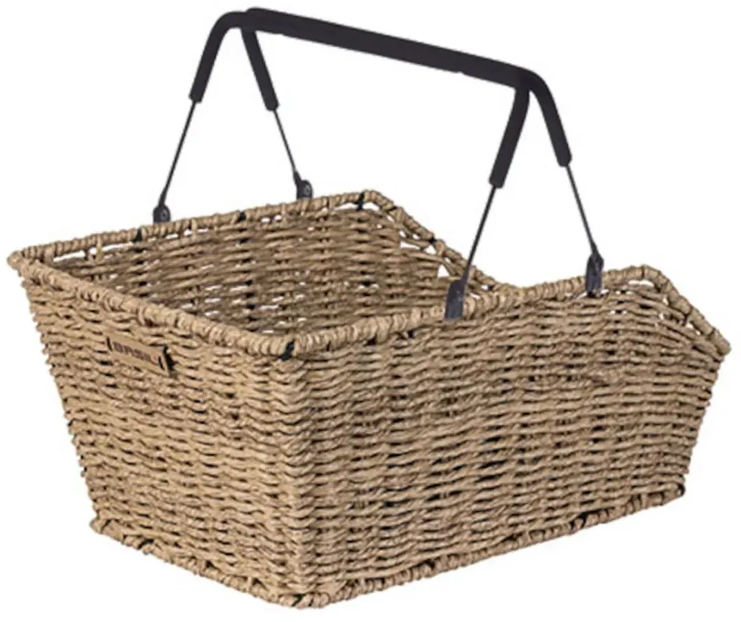 Basil Cento Rattan Look Achtermand MIK - 21L - Bruin - afbeelding 3 van 3