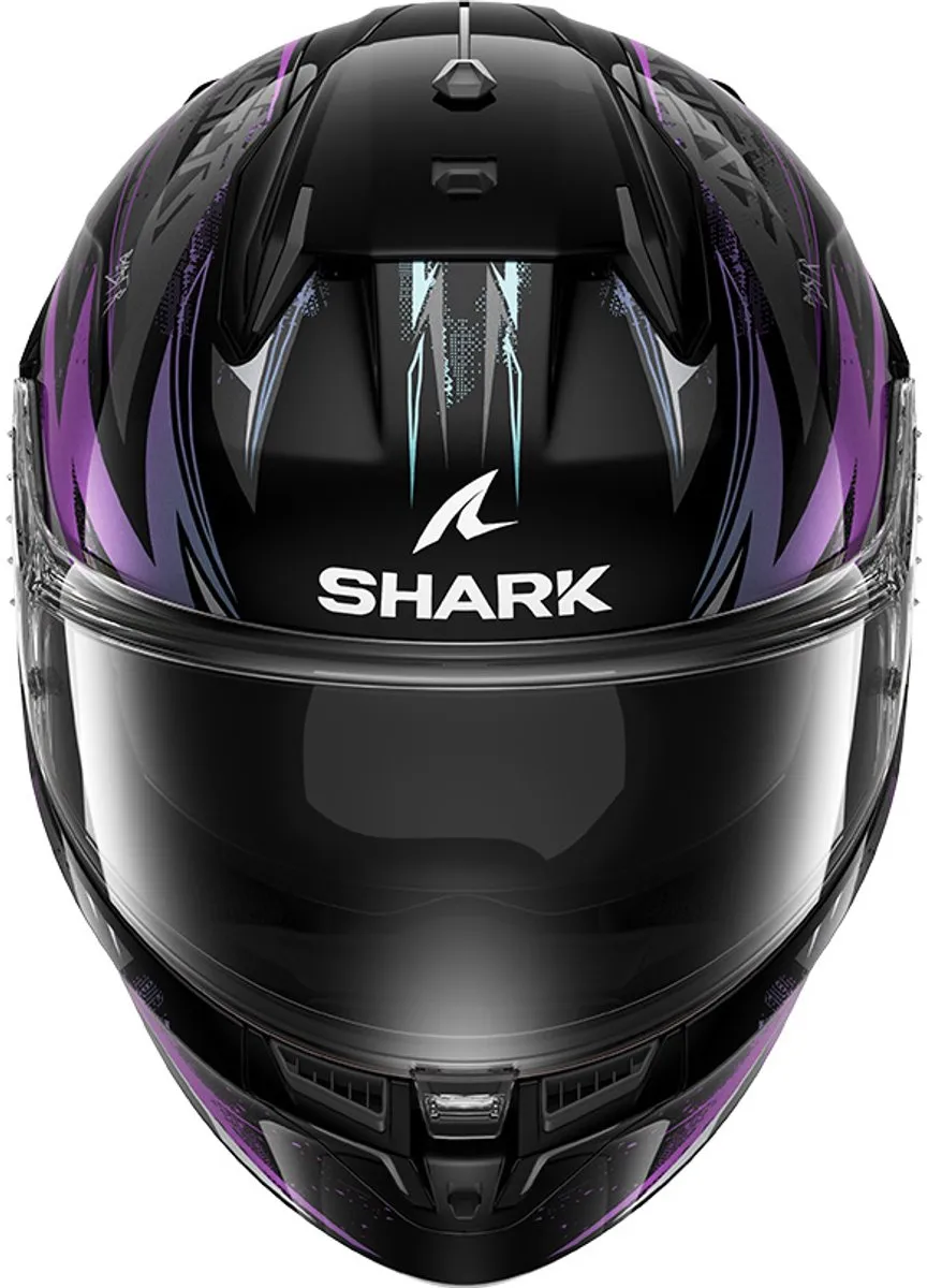 Shark D-Skwal 3 Blast-R KGX Integraalhelm - XL - Zwart/Blauw/Paars