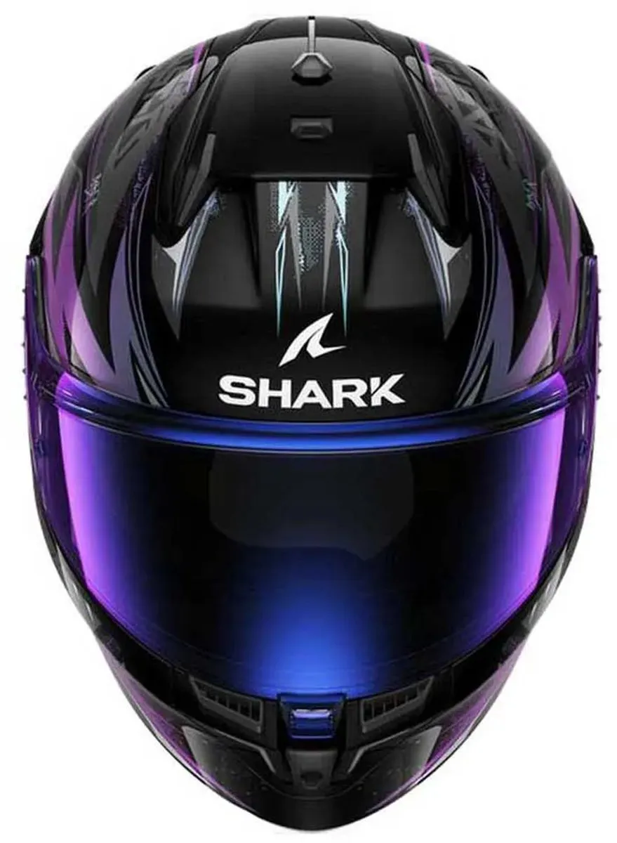Shark D-Skwal 3 Blast-R KGX Integraalhelm - XL - Zwart/Blauw/Paars