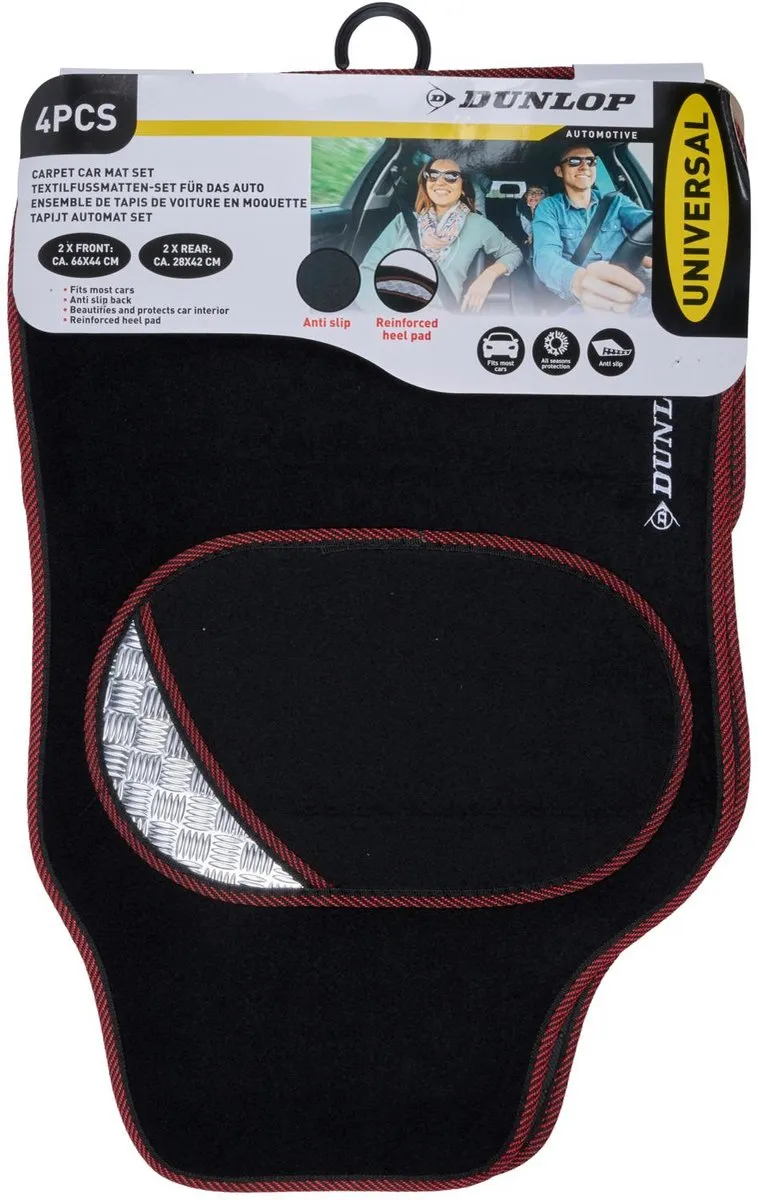 Dunlop Automatten Set 4 Stuks