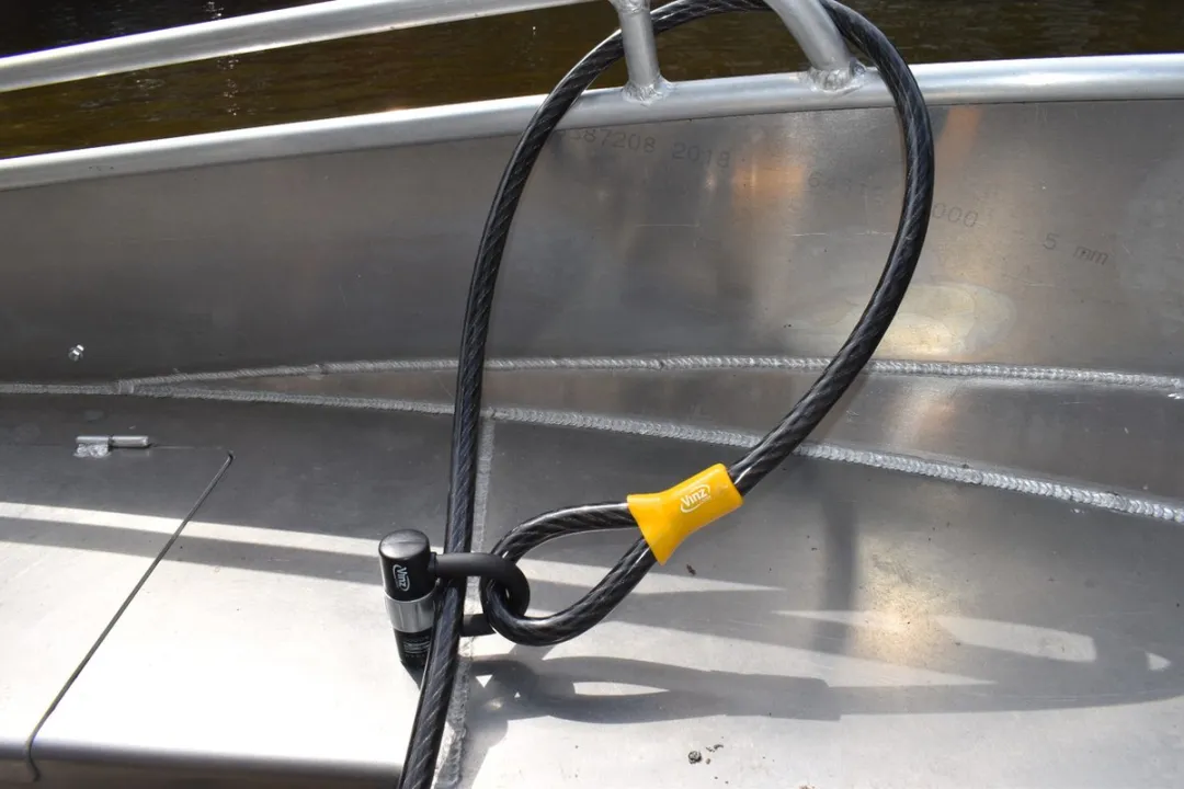 VINZ Kibo Kabelslot 300cm - ART 1 - VBV/CCV Gecertificeerd - 20mm - Zwart
