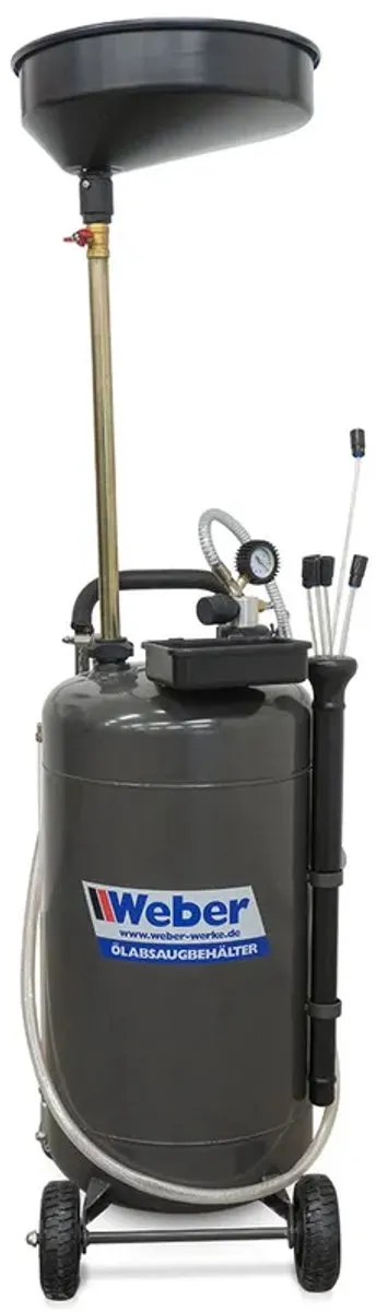 Weber Olieopvangbak met zuigfunctie 85L