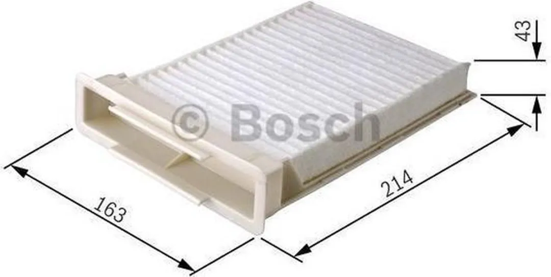 Bosch Interieurfilter M2189 Autofilter - Universeel