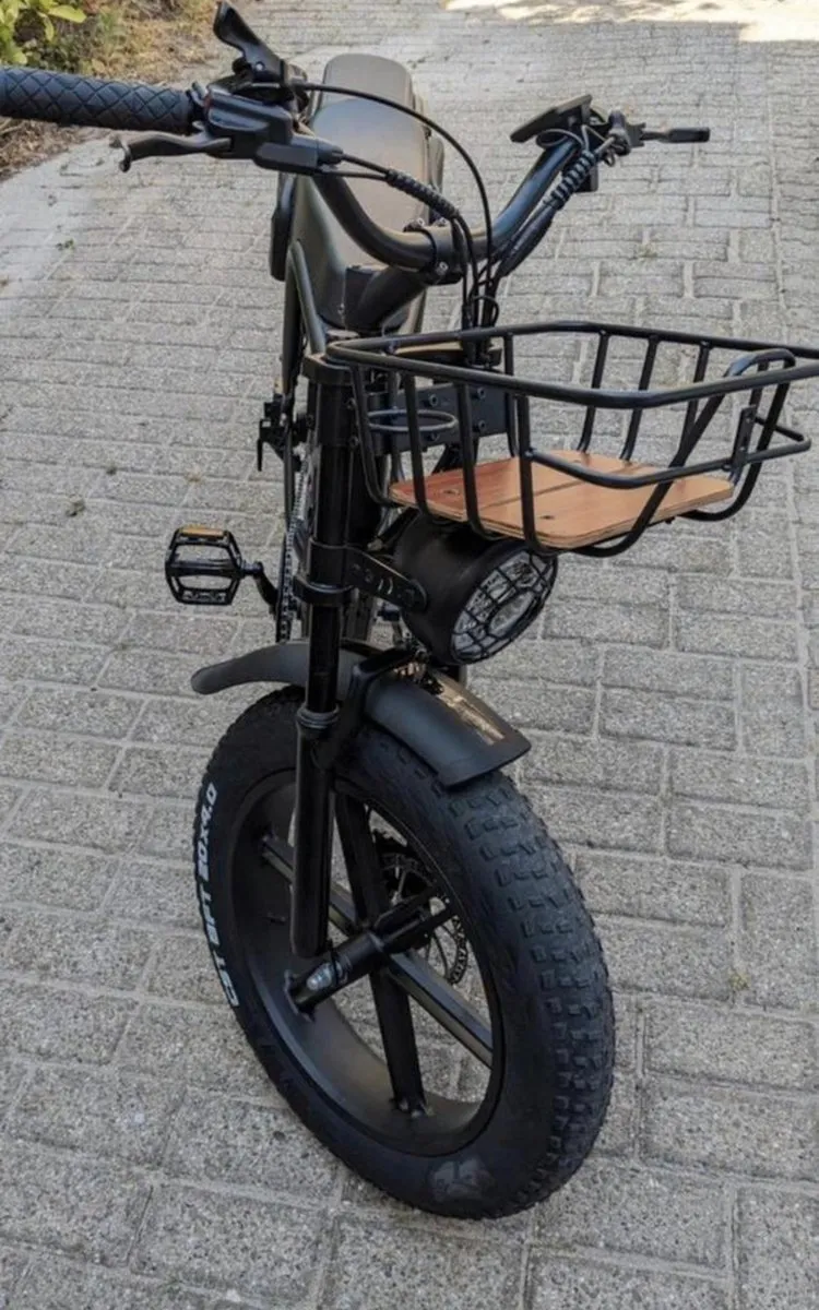 OUXI V8 Fatbike Voordrager Bagagedrager - 20 Inch - Zwart